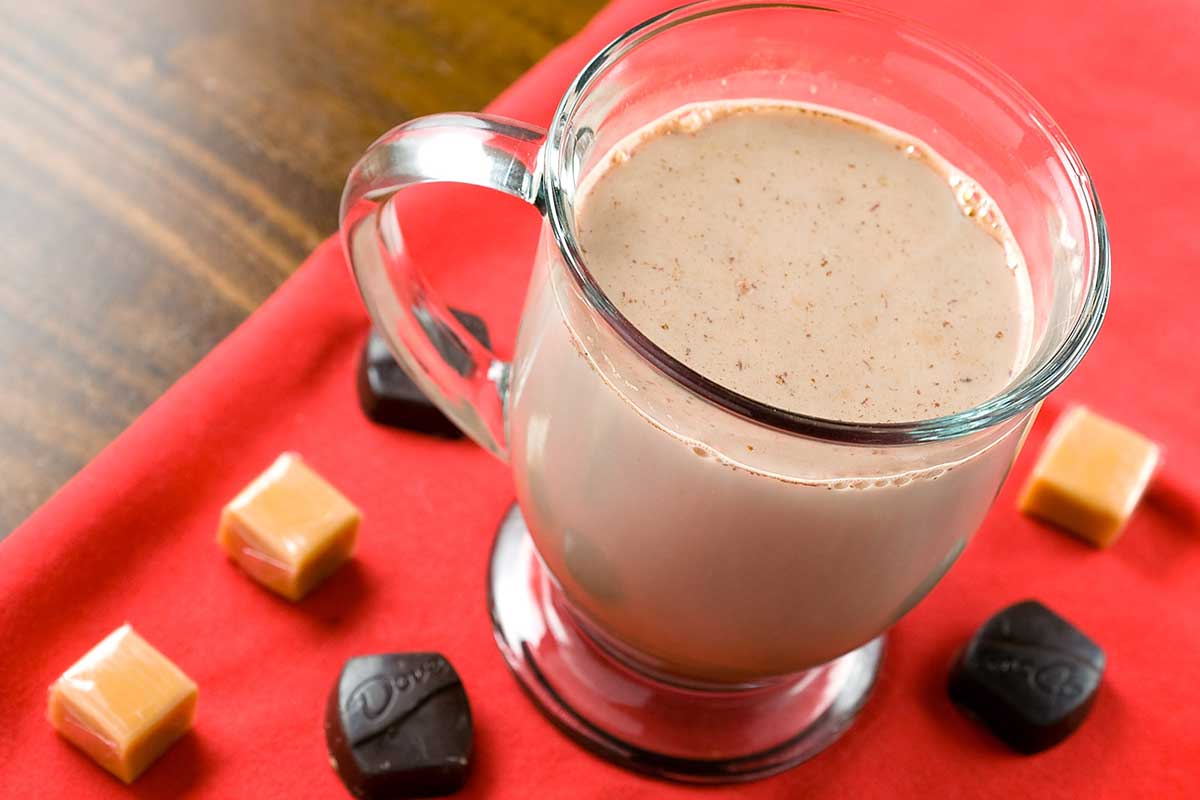 Recipe for Chocolate Caramel Kiss Cocktail Life's Ambrosia Life's