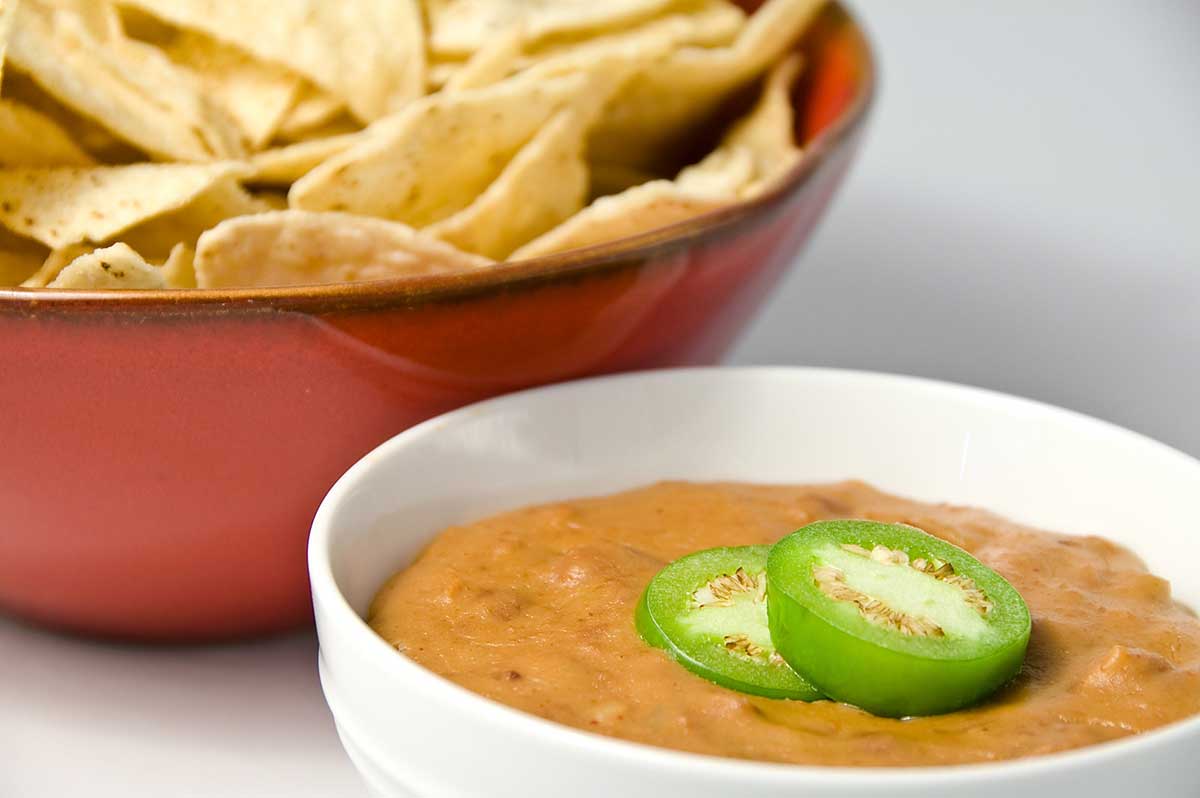 Recipe for Hot Bean and Cheese Dip Life's Ambrosia Life's Ambrosia