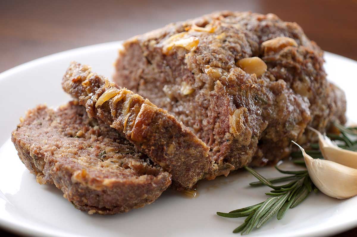Rosemary and Roasted Garlic Meatloaf Life's Ambrosia