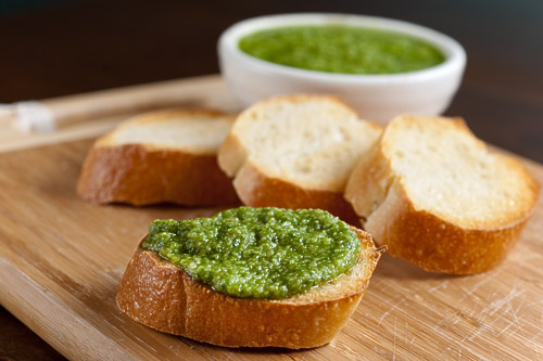 Arugula Walnut Pesto