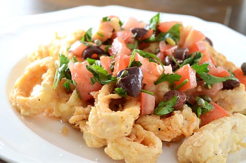 Calamari Puttanesca