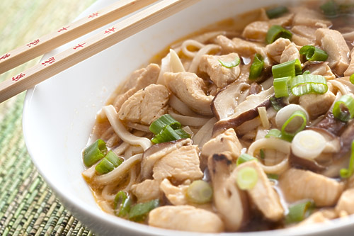 Chicken Udon Noodle Soup