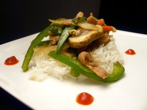 Spicy Chicken Teriyaki Stir Fry