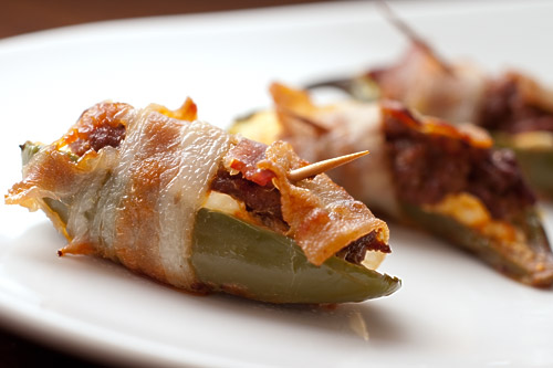 Chorizo and Cream Cheese Stuffed Jalapenos