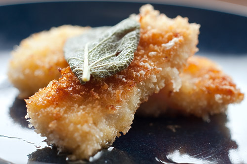 Crispy Cod with Sage Butter