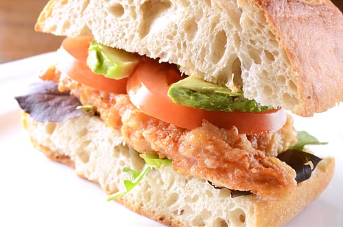 Crispy Pork Sandwiches