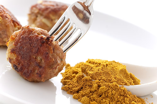 Curry Turkey Meatballs