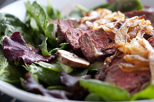 Grilled Steak Salad with Dijon Vinaigrette