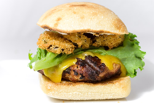 Jalapeno Cheddar Turkey Burger
