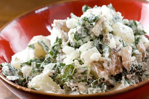 Kale and Potato Salad