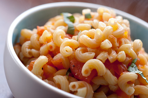 Macaroni and Tomatoes