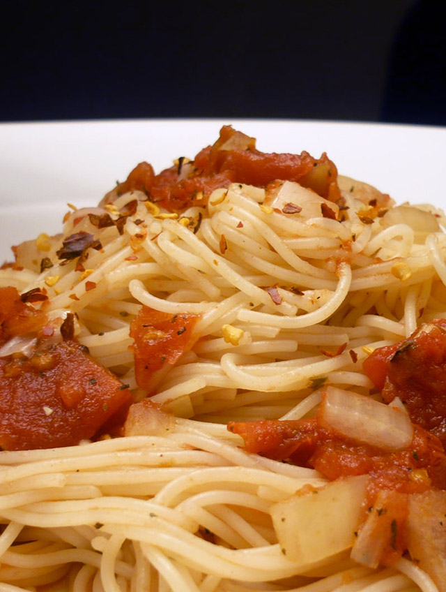 Recipe for Capellini Pomodoro Life's Ambrosia Life's Ambrosia