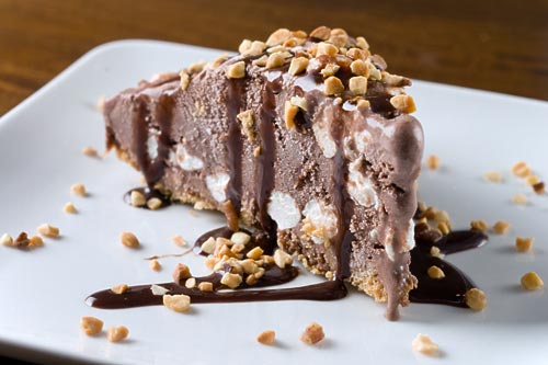 Rocky Road Ice Cream Pie
