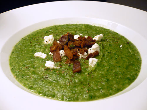 Spinach and Potato Puree