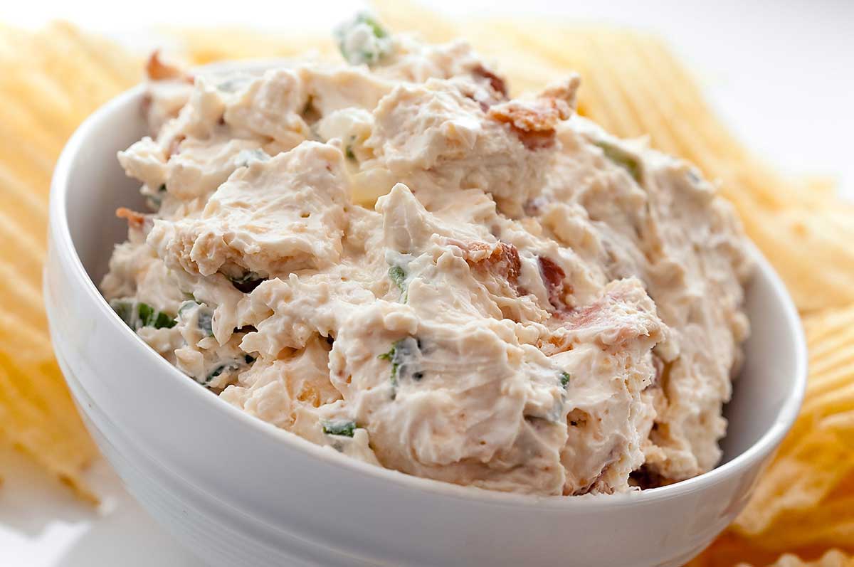 Recipe for Bacon Cheese Dip - Life's Ambrosia Life's Ambrosia